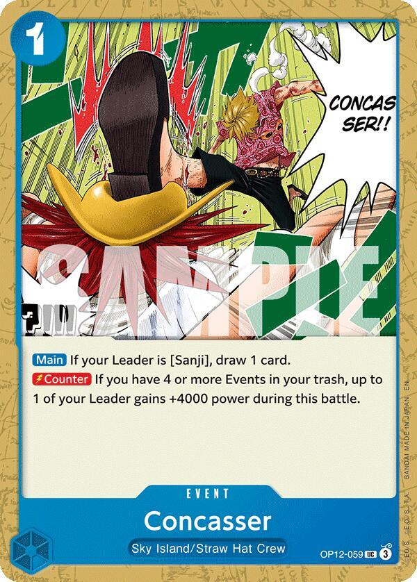 Concasser card image