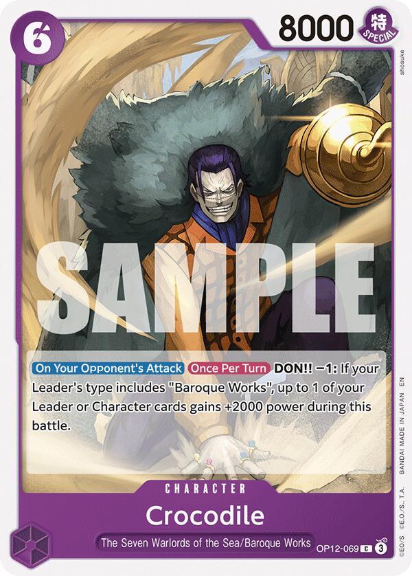Crocodile card image