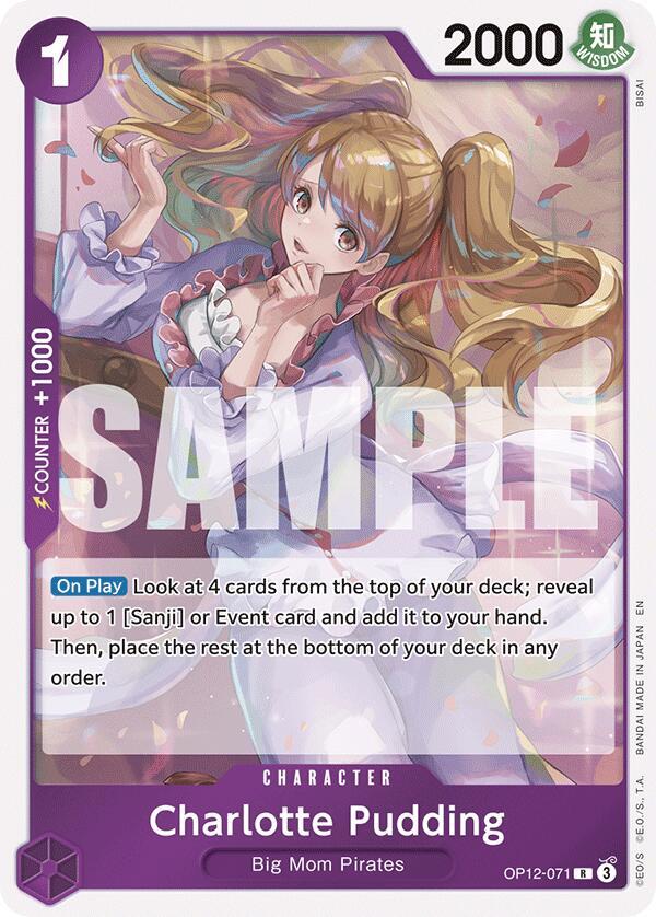 Charlotte Pudding card image