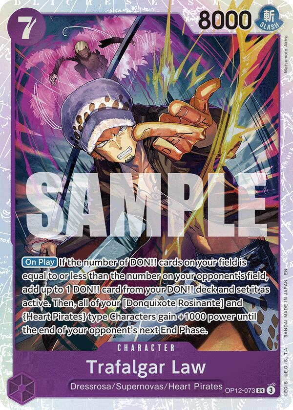 Trafalgar Law (073) card image