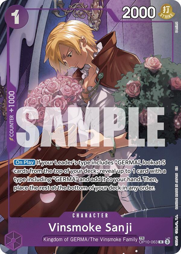 Vinsmoke Sanji (TR) card image
