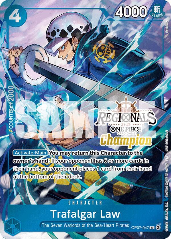 Trafalgar Law (Offline Regional Champion Card Set 2025 Vol.2) card image