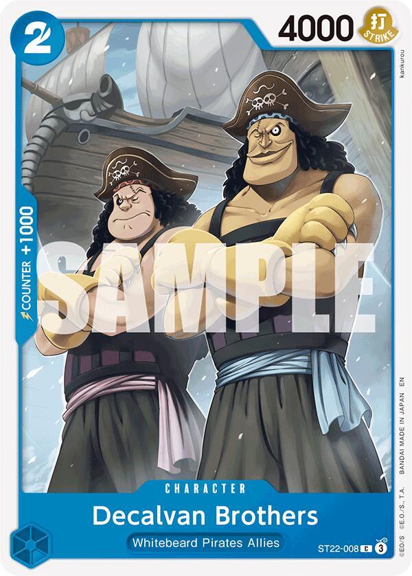Decalvan Brothers card image