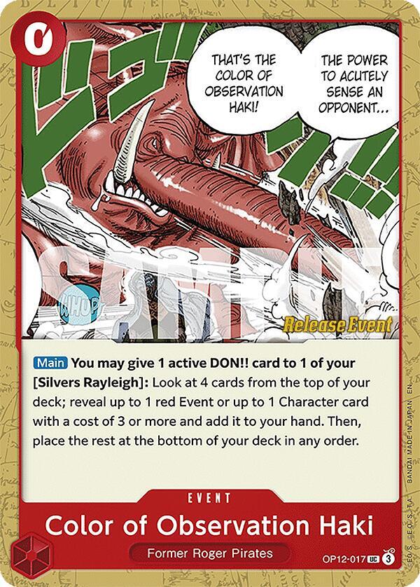 Color of Observation Haki card image