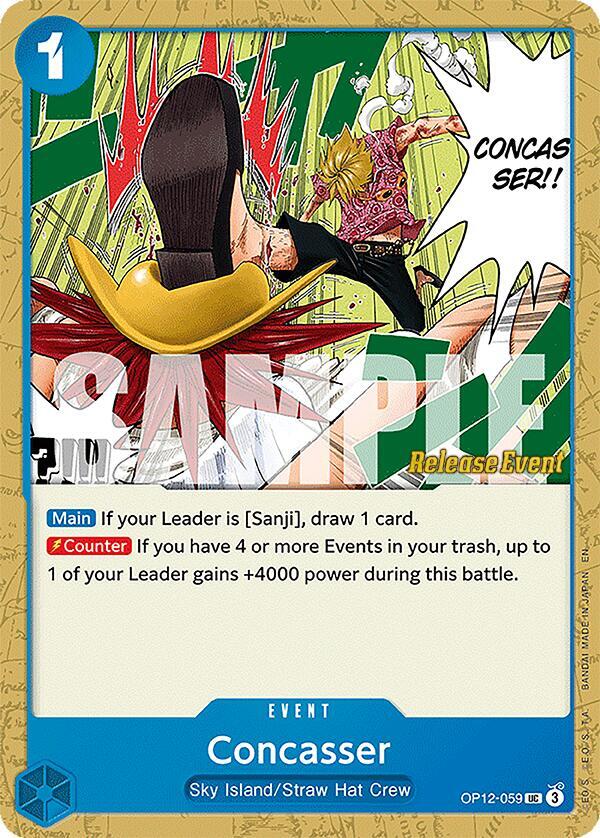Concasser card image