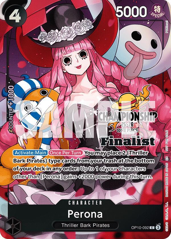 Perona (CS 25-26 Finalist Card Set 1) card image
