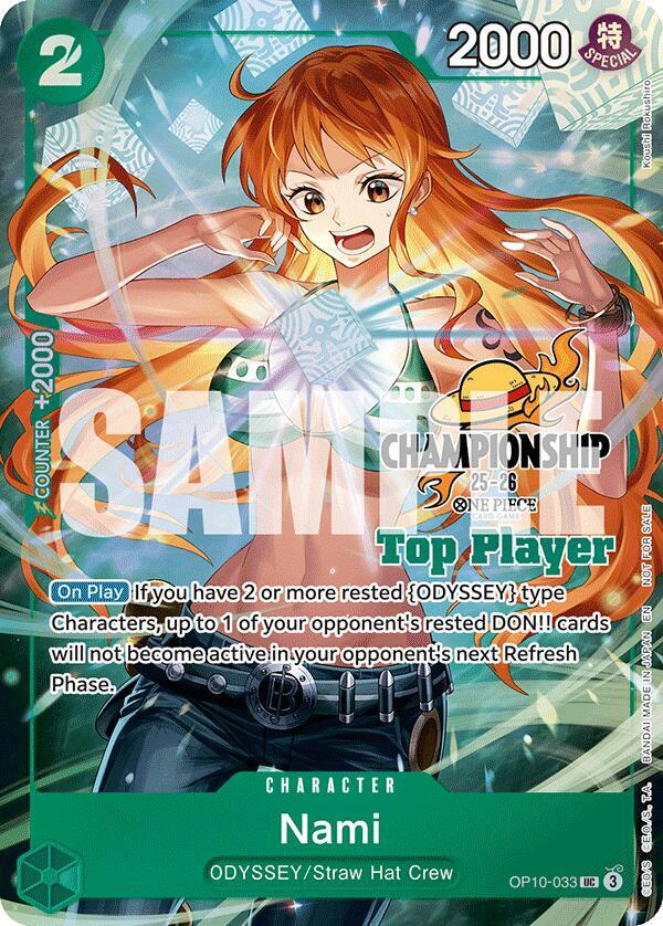 Nami (CS 25-26 Top Player Pack) card image