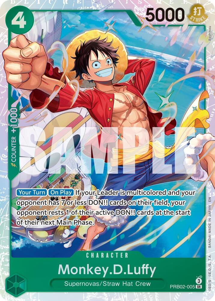 Monkey.D.Luffy - PRB02-005 card image