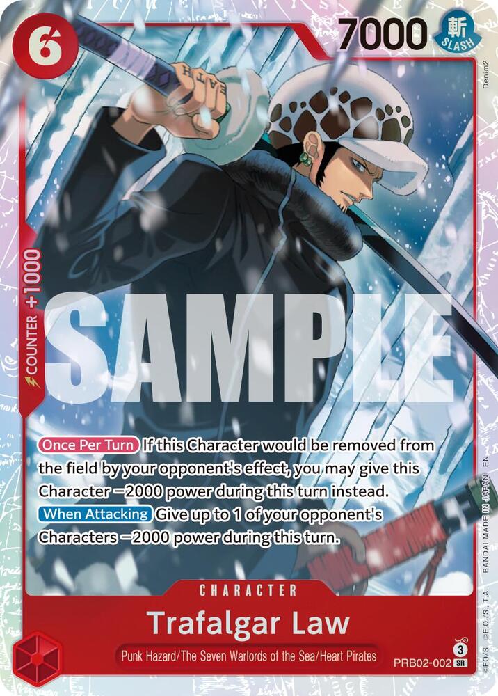 Trafalgar Law - PRB02-002 card image
