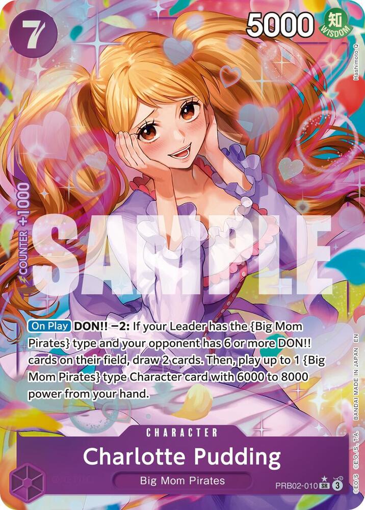 Charlotte Pudding - PRB02-010 (Alternate Art) card image