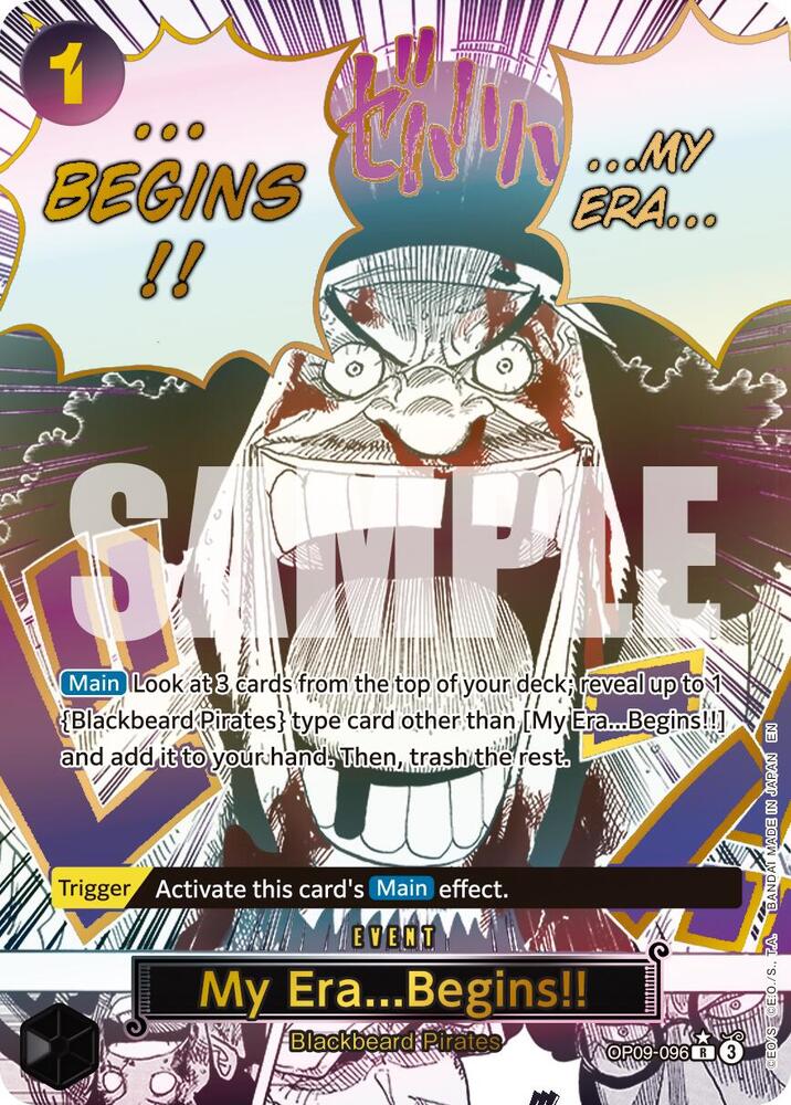 My Era...Begins!! (Alternate Art) card image