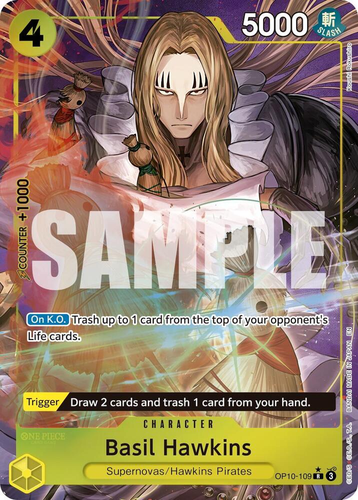 Basil Hawkins - OP10-109 (Alternate Art) card image