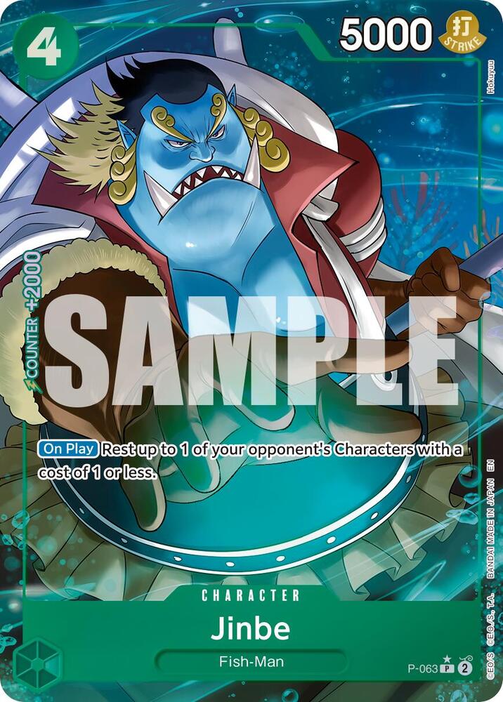 Jinbe - P-063 (Alternate Art) card image