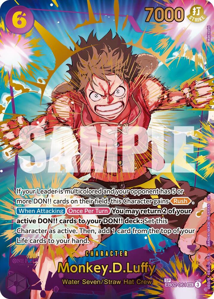 Monkey.D.Luffy - EB02-061 (SP) card image
