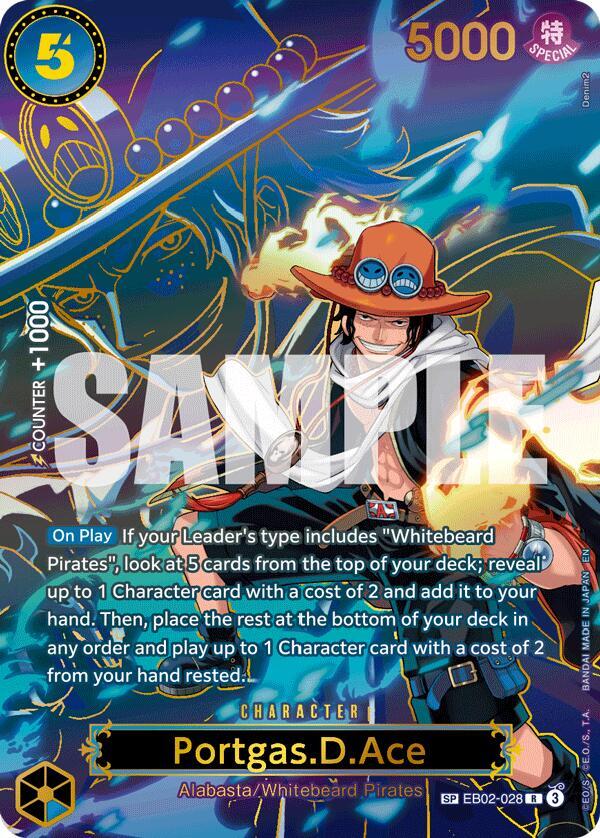 Portgas.D.Ace - EB02-028 (SP) card image