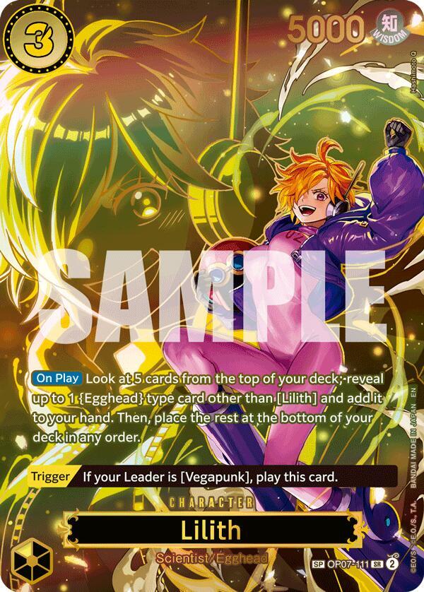 Lilith - OP07-111 (SP) card image