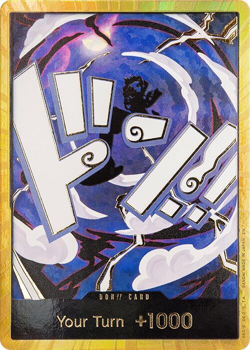 DON!! Card (GEAR5 Luffy) (Gold) card image