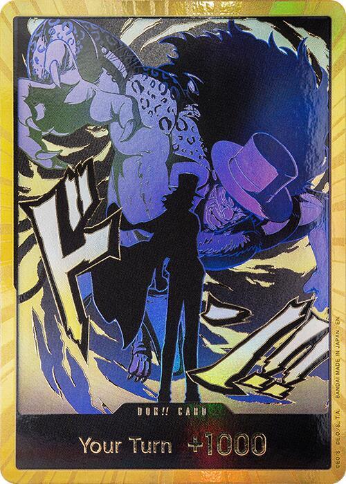 DON!! Card (Rob Lucci) (Gold) card image