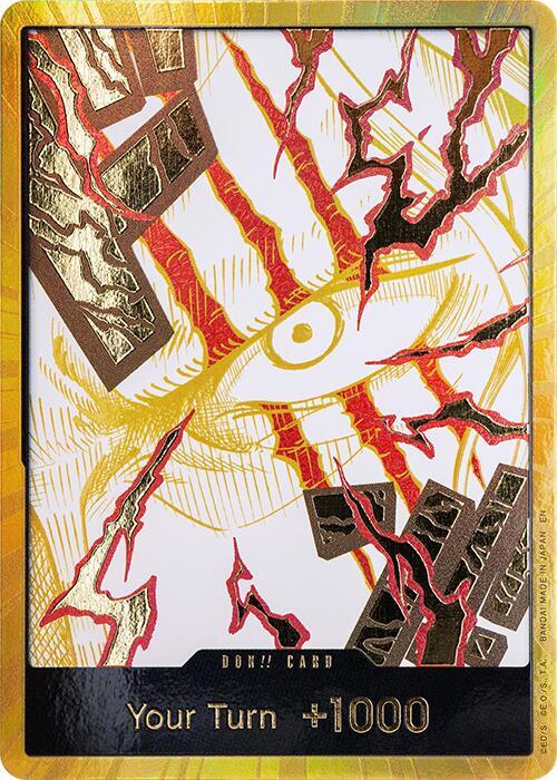 DON!! Card (Shanks) (Gold) card image