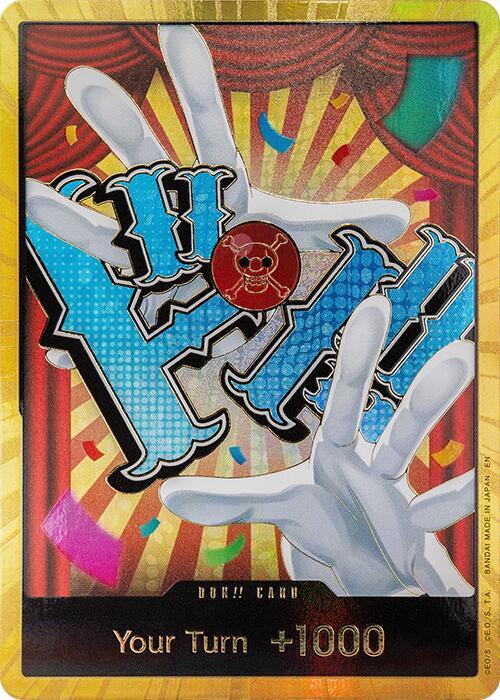 DON!! Card (Buggy) (Gold) card image