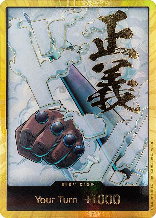 DON!! Card (Smoker) (Gold) card image