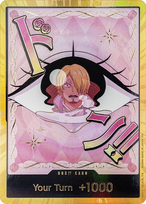 DON!! Card (Pudding) (Gold) card image