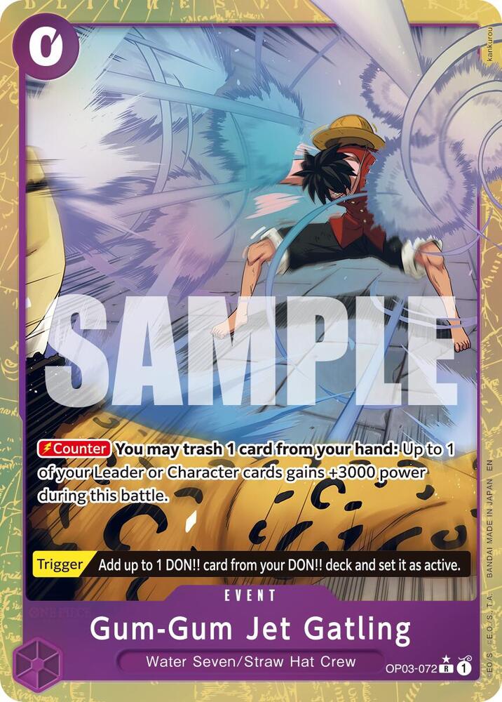 Gum-Gum Jet Gatling (Alternate Art) card image