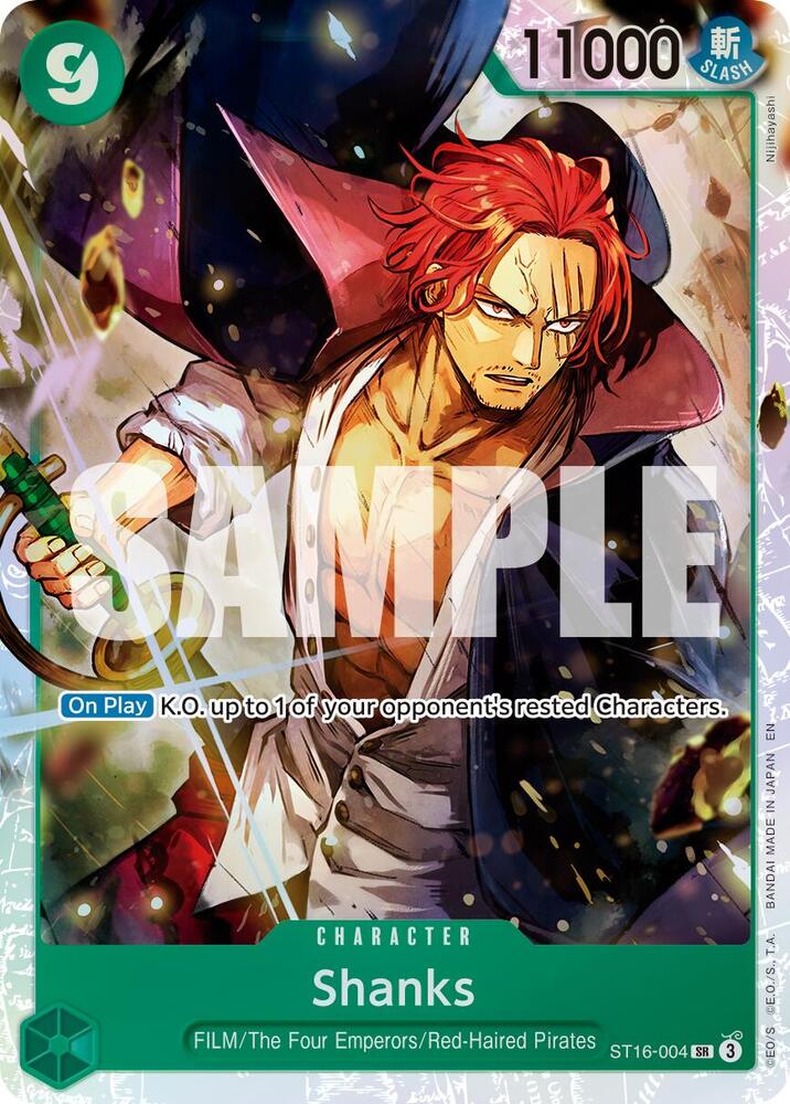 Shanks - ST16-004 (Reprint) card image