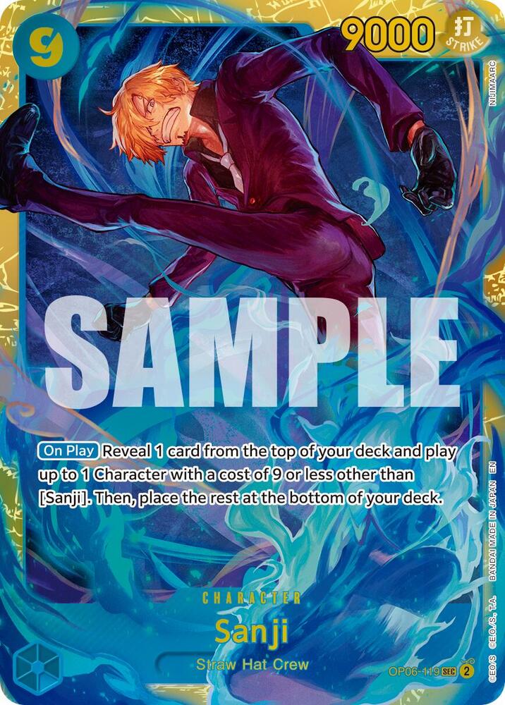 Sanji - OP06-119 (Reprint) card image