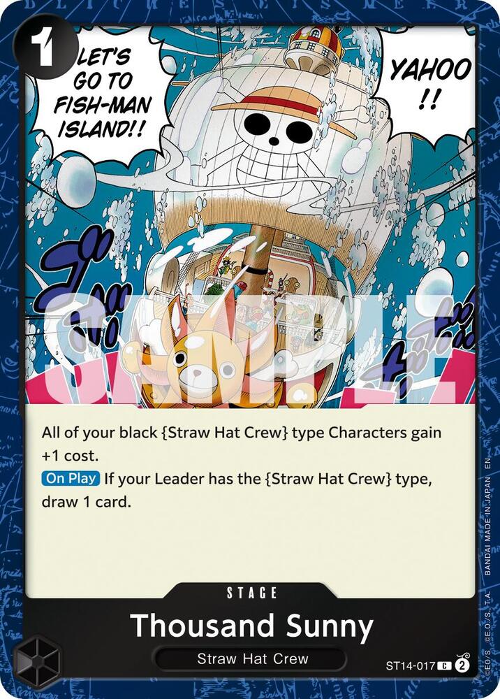 Thousand Sunny (Pirate Foil) card image