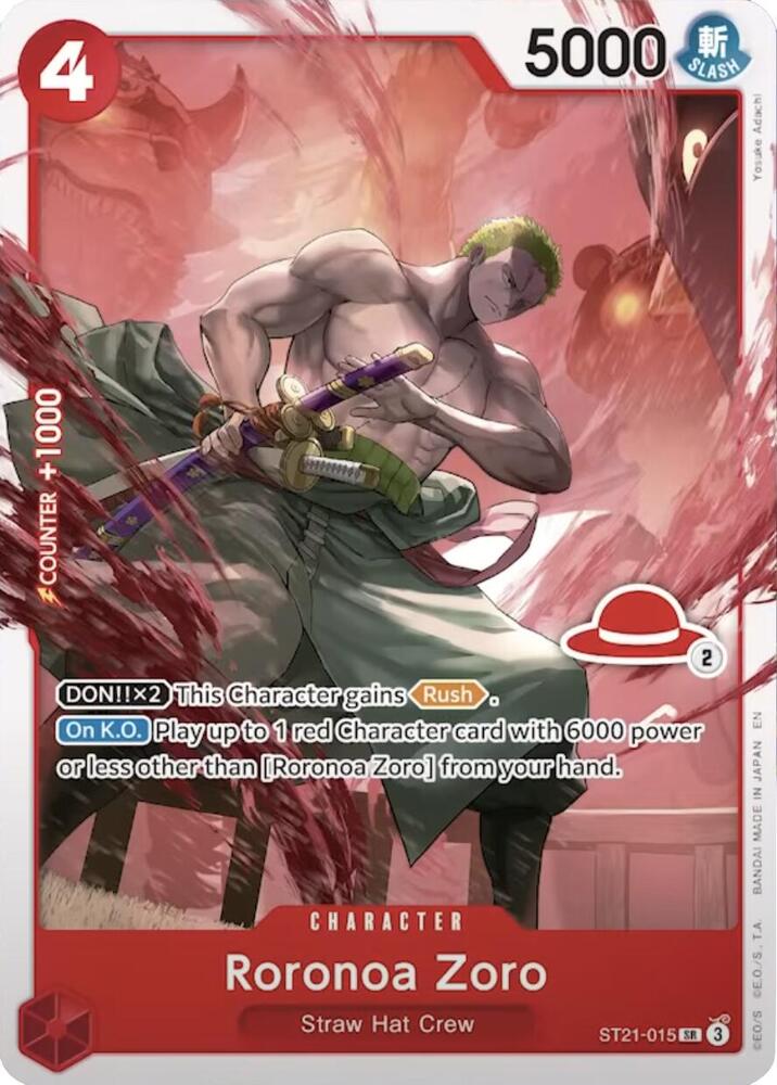 Roronoa Zoro - ST21-015 (Luffy Deck) card image
