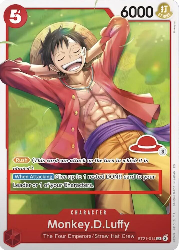 Monkey.D.Luffy - ST21-014 (Luffy Deck) card image
