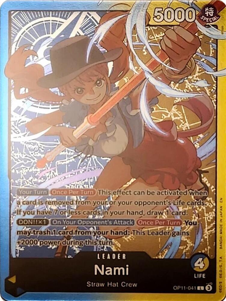 Nami - OP11-041 (Nami Deck) card image