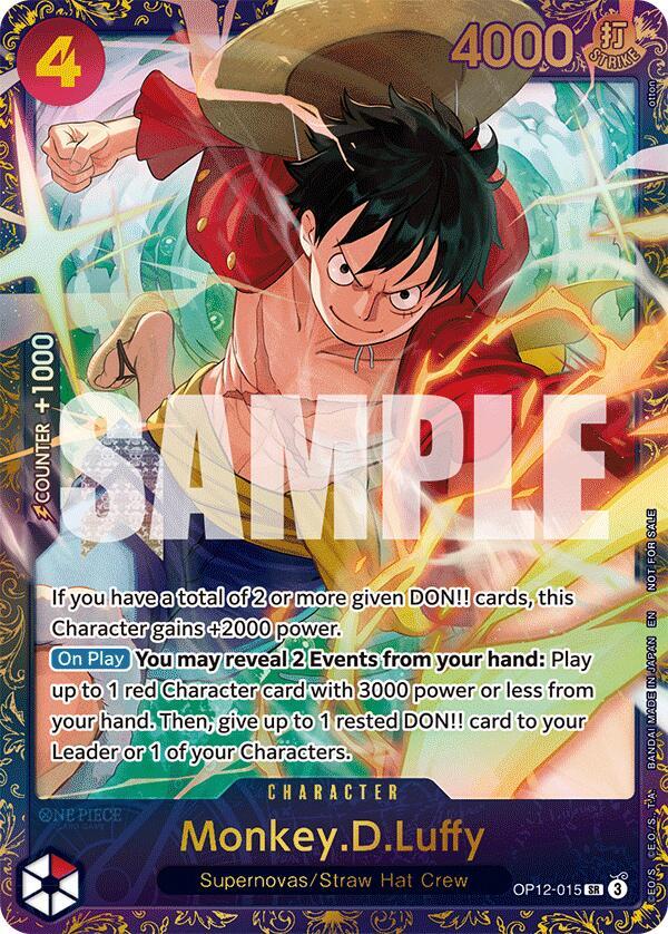 Monkey.D.Luffy (Treasure Cup 2025) card image