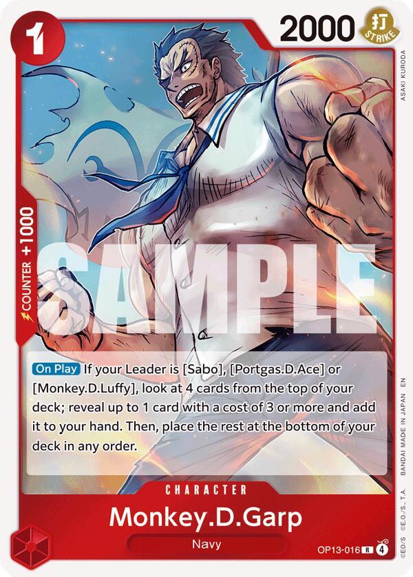 Monkey.D.Garp card image