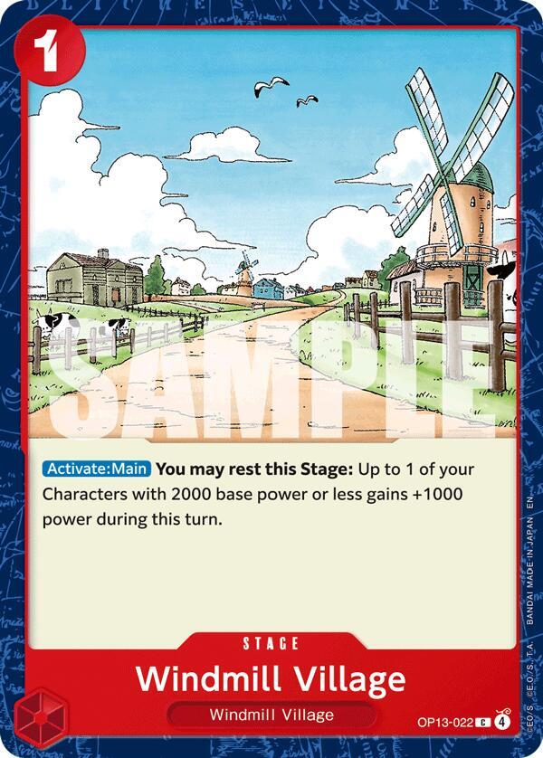 Windmill Village card image