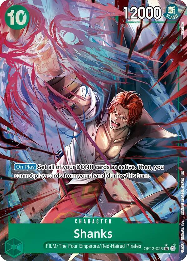 Shanks (028) (Alternate Art) card image