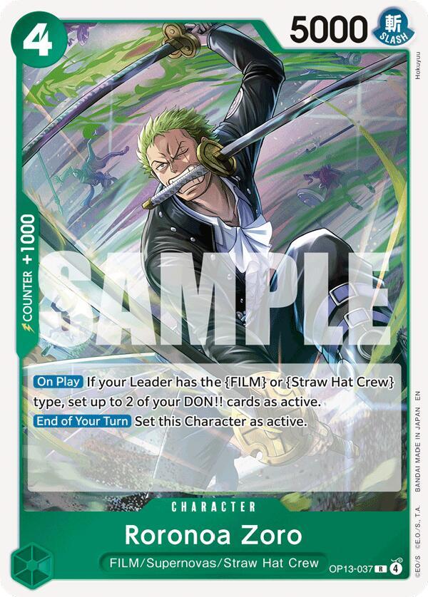 Roronoa Zoro card image