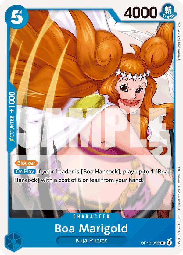 Boa Marigold card image