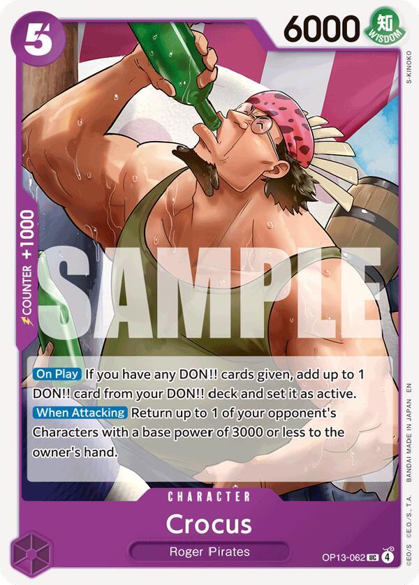 Crocus card image