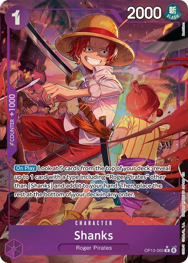 Shanks (065) (Alternate Art) card image