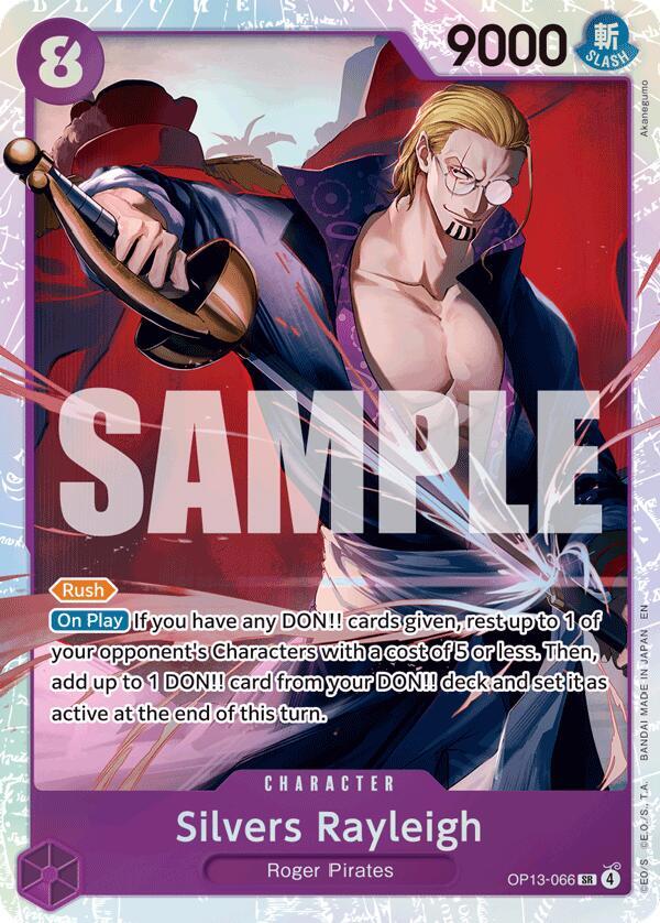Silvers Rayleigh card image