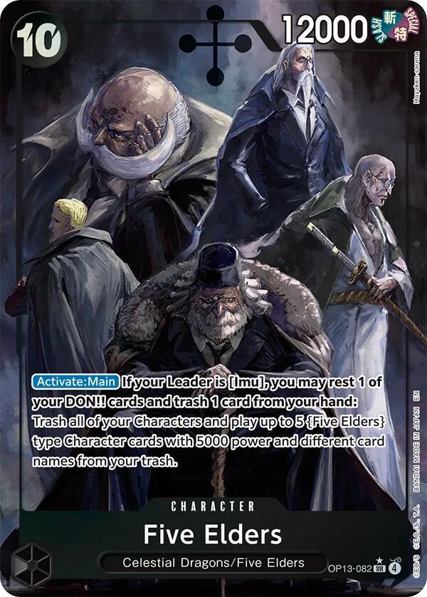 Five Elders (Alternate Art) card image