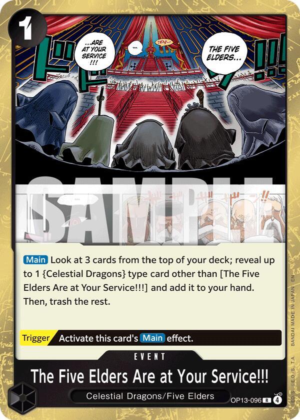 The Five Elders Are at Your Service!!! card image