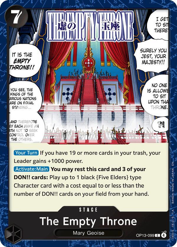 The Empty Throne card image
