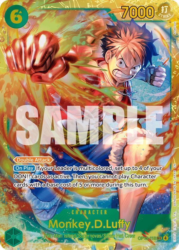 Monkey.D.Luffy (118) card image
