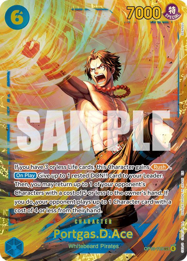 Portgas.D.Ace (119) card image