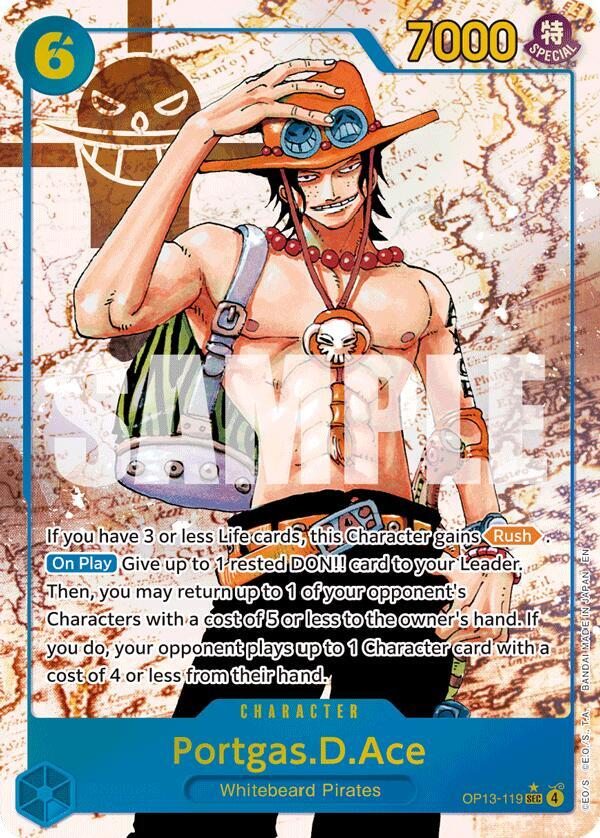 Portgas.D.Ace (119) (Parallel) card image