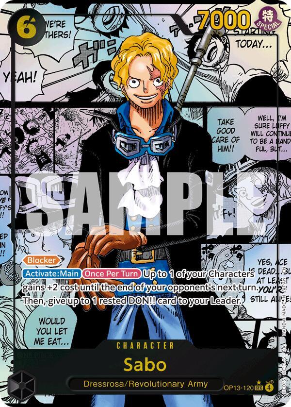 Sabo (120) (Super Alternate Art) card image
