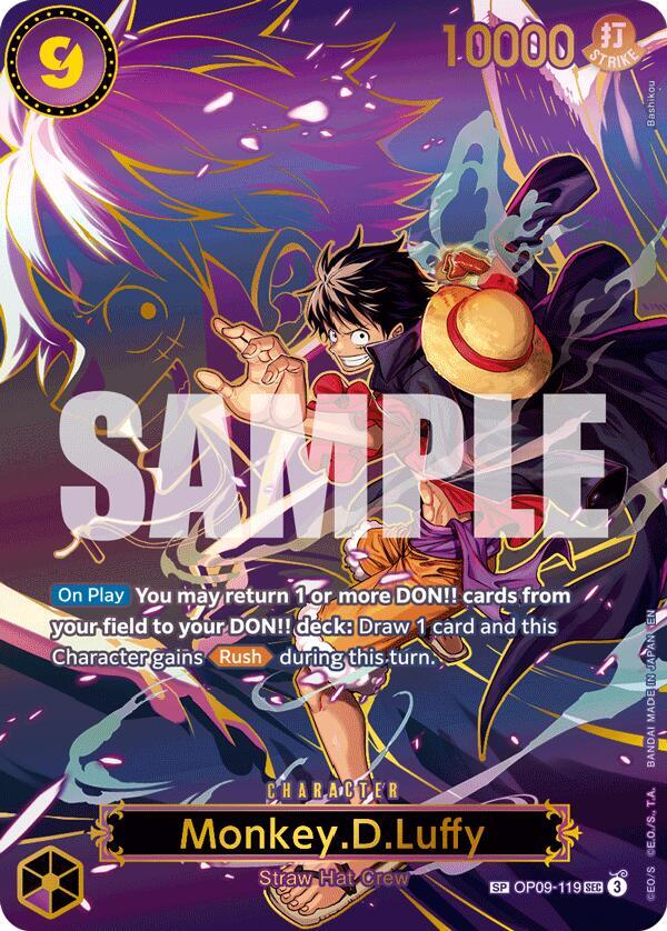 Monkey.D.Luffy - OP09-119 (SP) card image